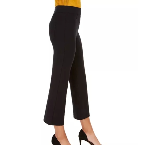 SPANX The Perfect Black Cropped Flare Pants - Picture 6 of 16